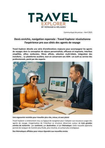 CP3 Travel Explorer 2025