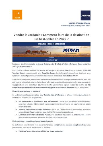 MARS 1 25 LA JORDANIE